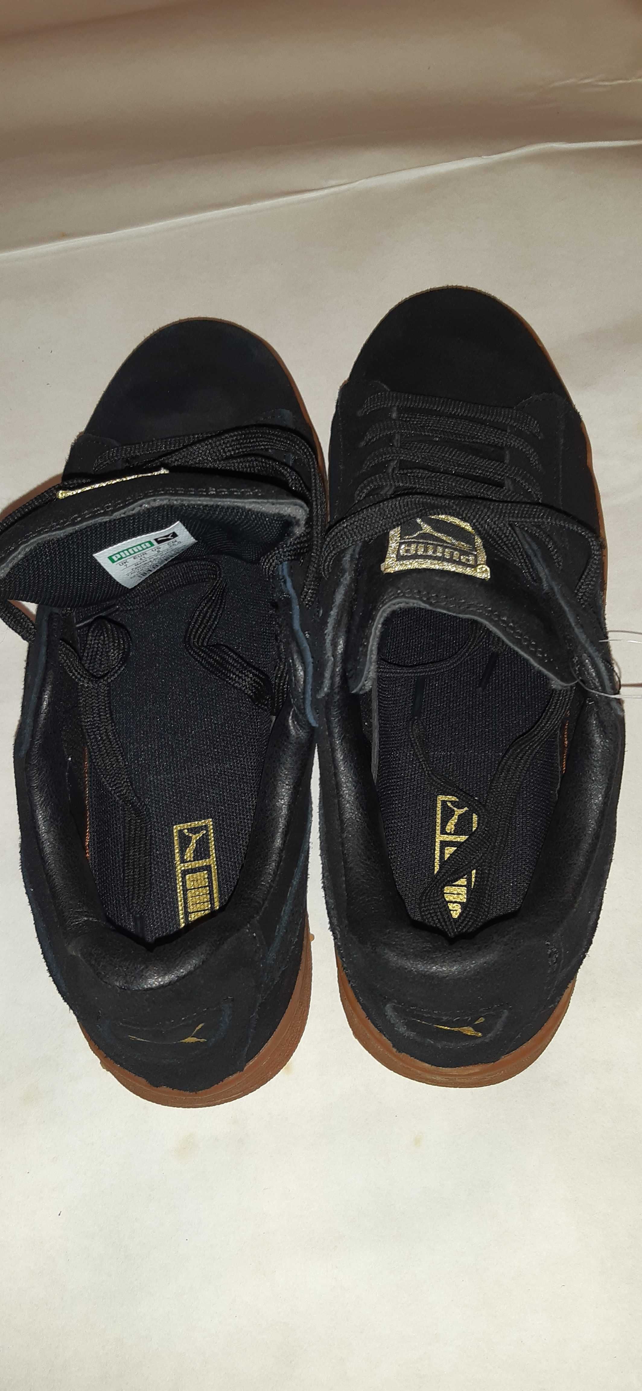 Замшеві кросівки Puma Suede Classic колір чорний 41 р