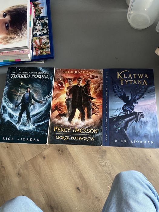Percy Jackson 3 pierwsze tomy