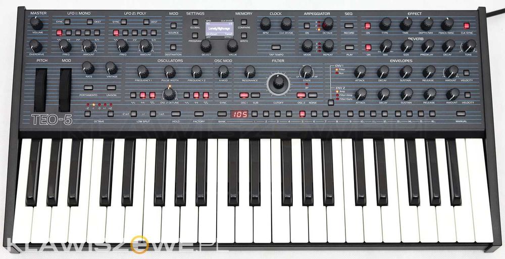 Oberheim TEO-5 - Syntezator o Potężnym brzmieniu | Zostaw Stary