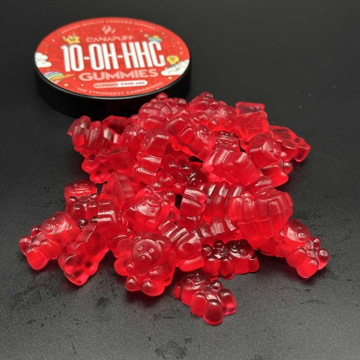Желейний ведмедик 10-OH-HHC 50mg Raspberry