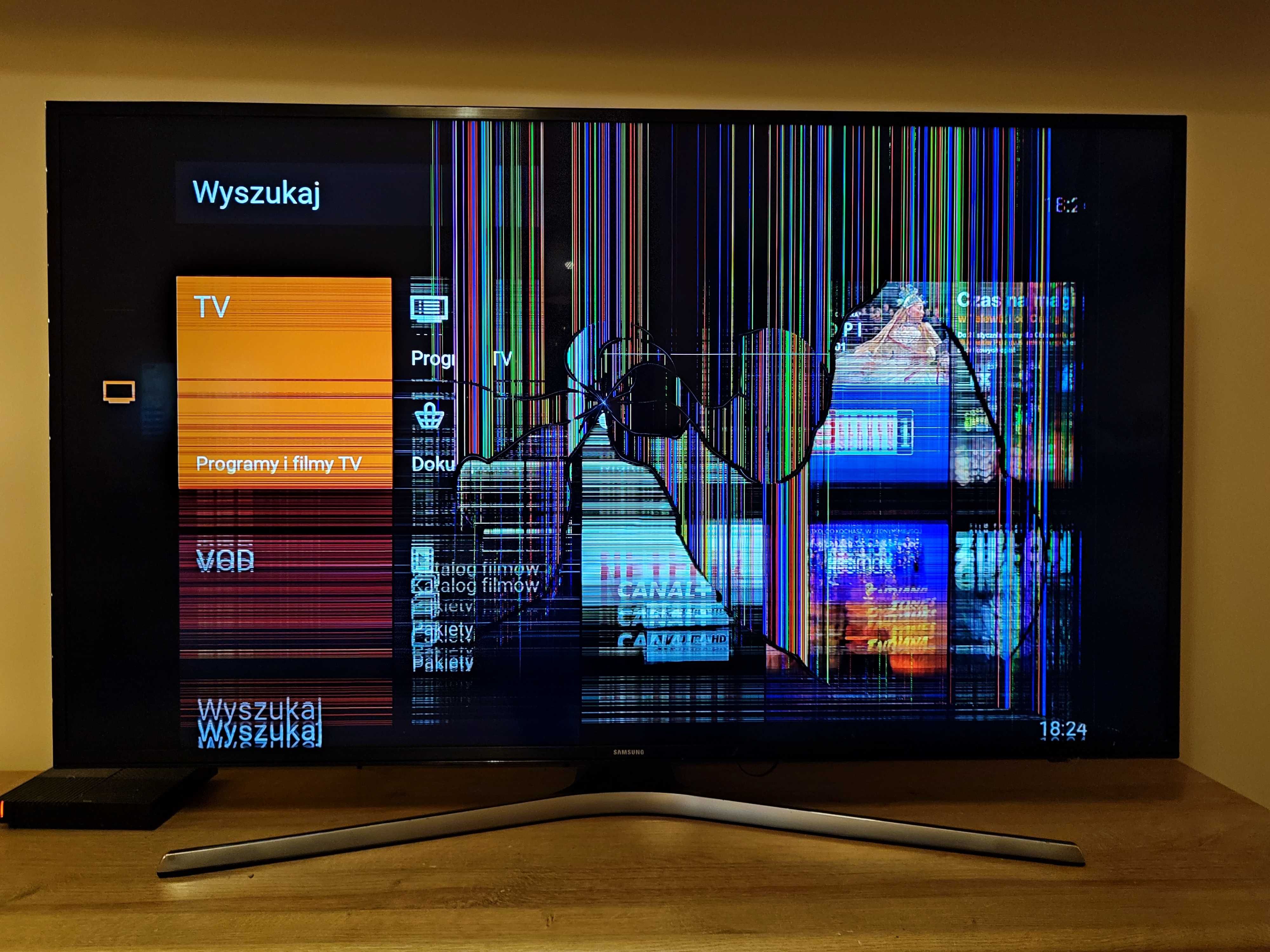 Samsung 50" UE50MU6172U USZKODZONY/Na części