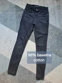 Czarne jeansy damskie skinny rozmiar 36 model Leonie marki Orsay