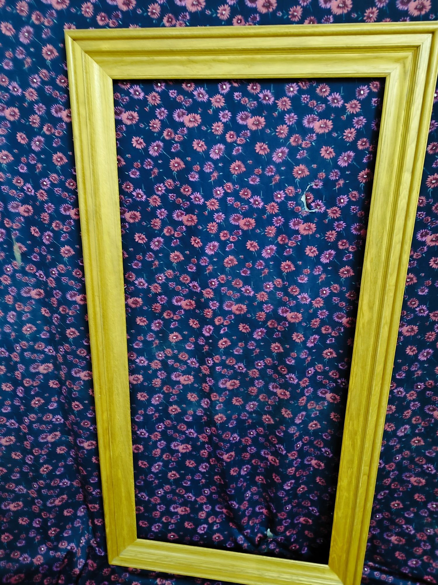 Rama drewniana na lustro stolik toaletka komudka komplet 147 x 76