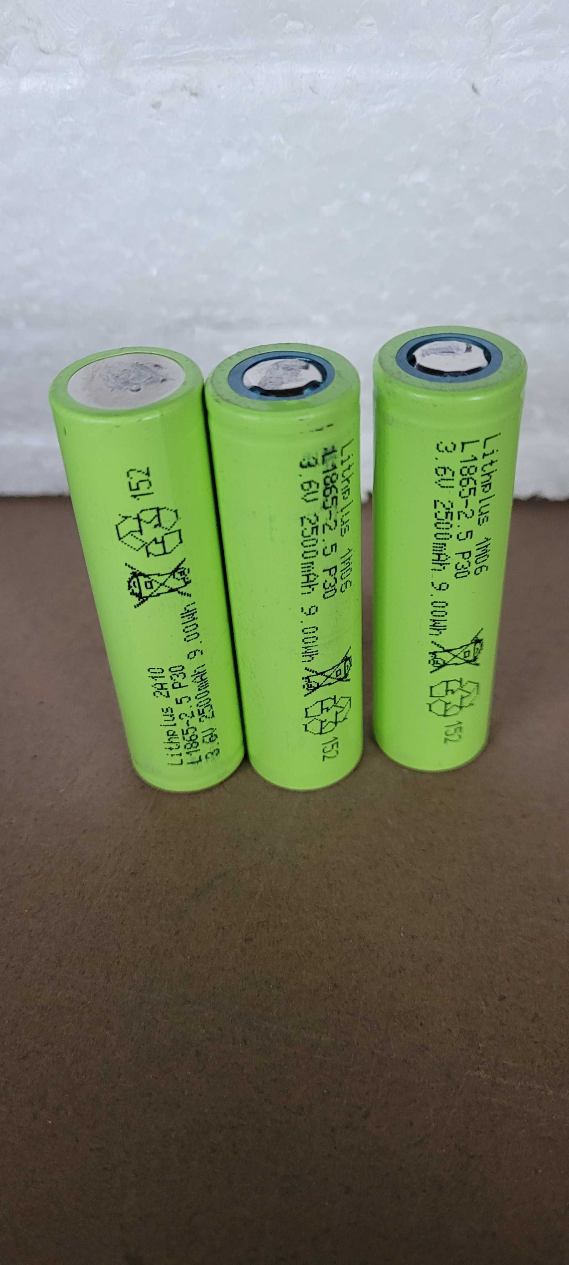 Lithplus L 18650 -2.5 ah 20a ogniwa vtc 25r
25r TerraE