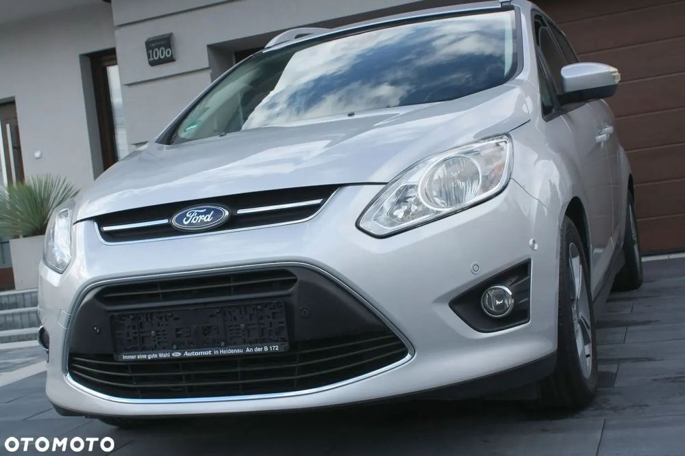 Ford Grand C-MAX TDCi ParkAsist Grz.Szyba/Fotele Bluethoot Niski Przebieg Serwis 2xKoła