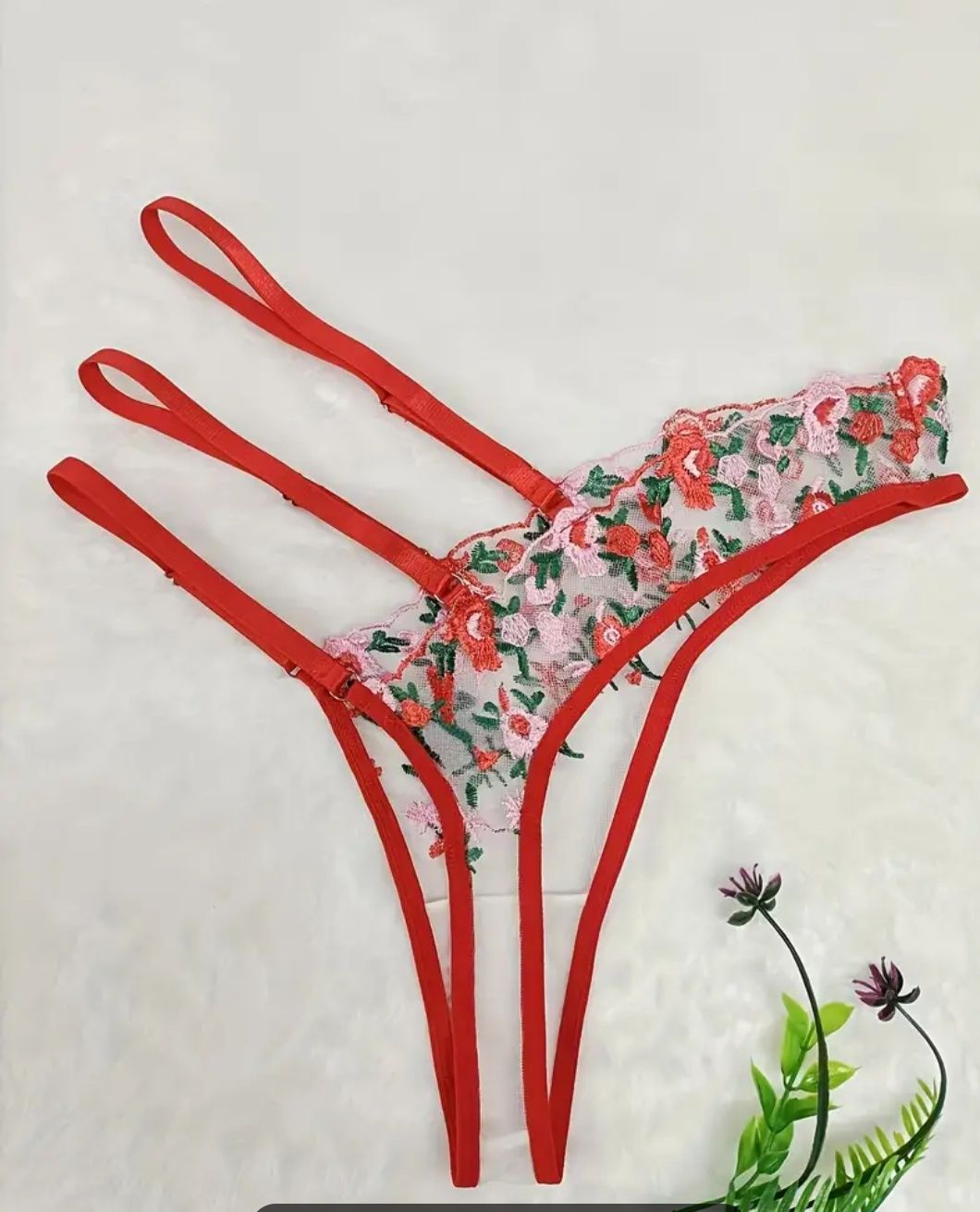 Kolorowe stringi damskie
