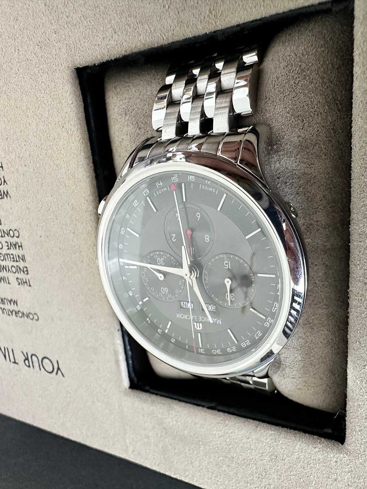 Zegarek Maurice Lacroix Les Classiques Chronographe - LC1228-SS002-331