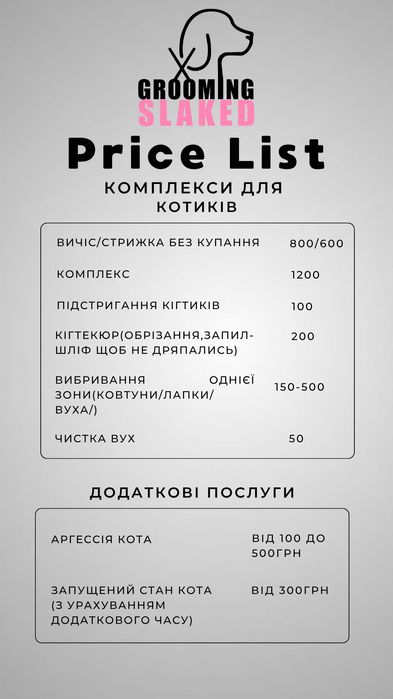 Грумінг, стрижка собак та котів грумер Ірина Київ Троєщина Троещина