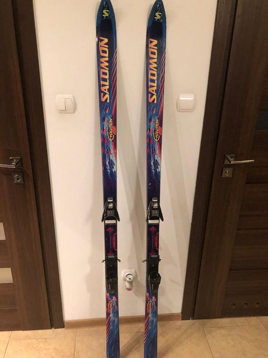 Narty Salomon Evolution 8 długie 180 cm Francuskie