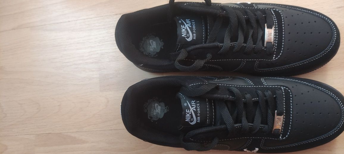 Nike air fofce 1' 07 czarne  męskie