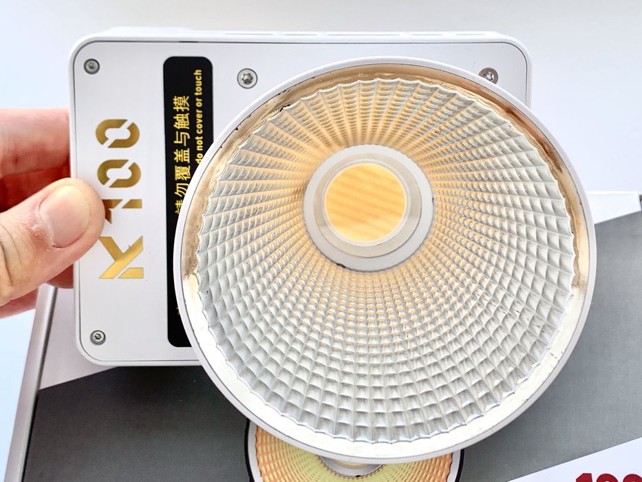 100W Led COB bi-color type - C постійне світло фото відео