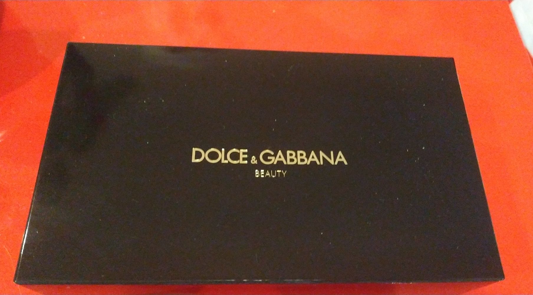 Dolce &Gabbana BEAUTY kosmetyczka makeup czarna kosmetyki