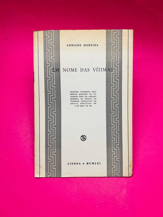 Em Nome das Vítimas - Adriano Moreira