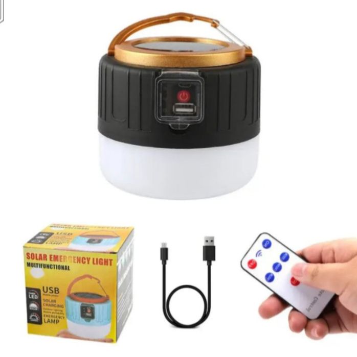 Светильник на солнечной батарее с пультом