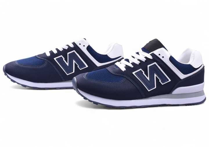 Buty Męskie Adidasy Sportowe Sneakersy Z Balance siatka navy M6-2 r.46