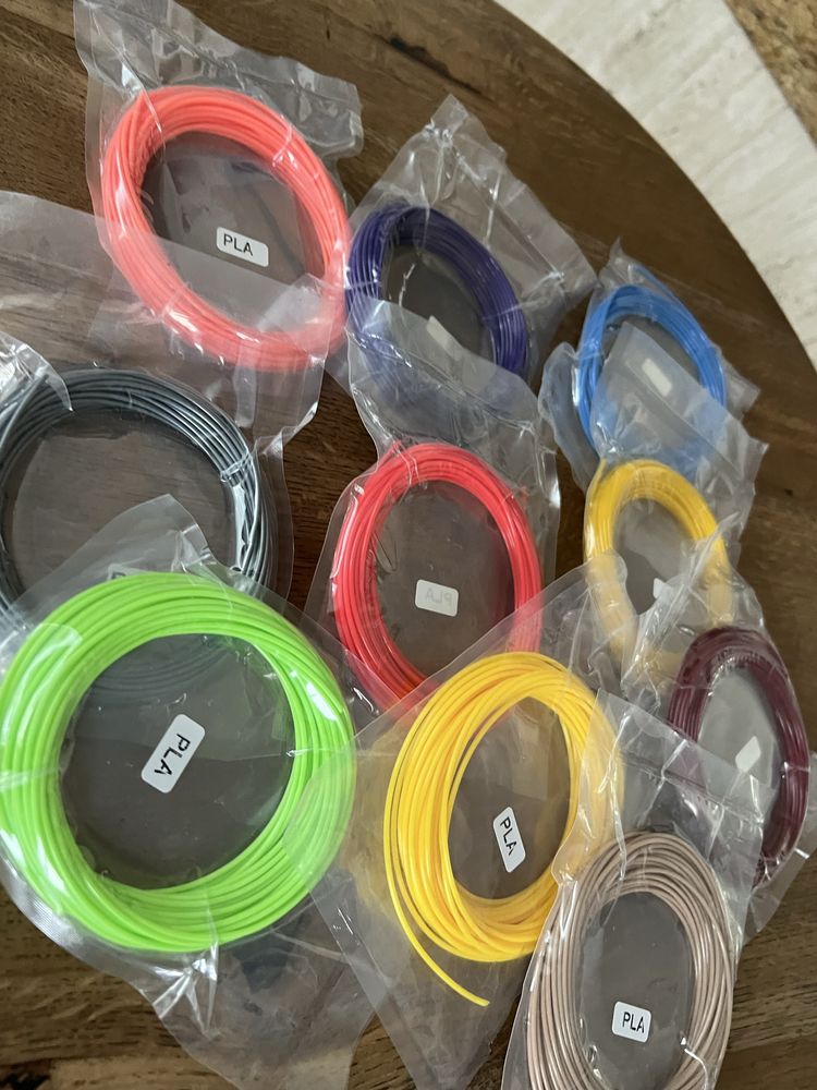 Wkłady filament do Długopisu 3D PEN-2 - zestaw 10 szt.- nowy