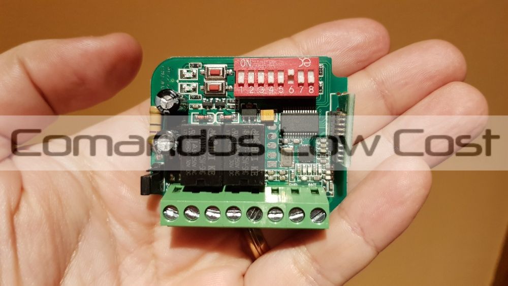 Receptor de Garagem RX-Multi Frequências 300-868MHZ