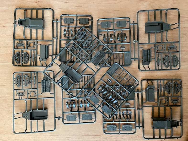 FoW - Armoured Rifle Platoon (Plastic) (UBX75)