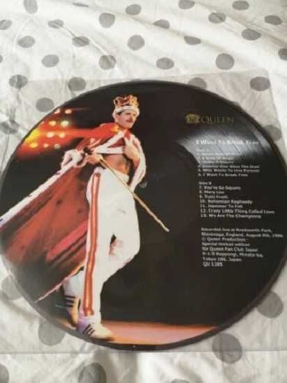 Queen  I Want To Break Free Picture Disc - Limited Japan  - RARO