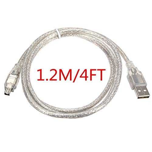 Adapter USB na Firewire IEEE 1394 4pinowy męski do Sony DCR-TRV75E DV