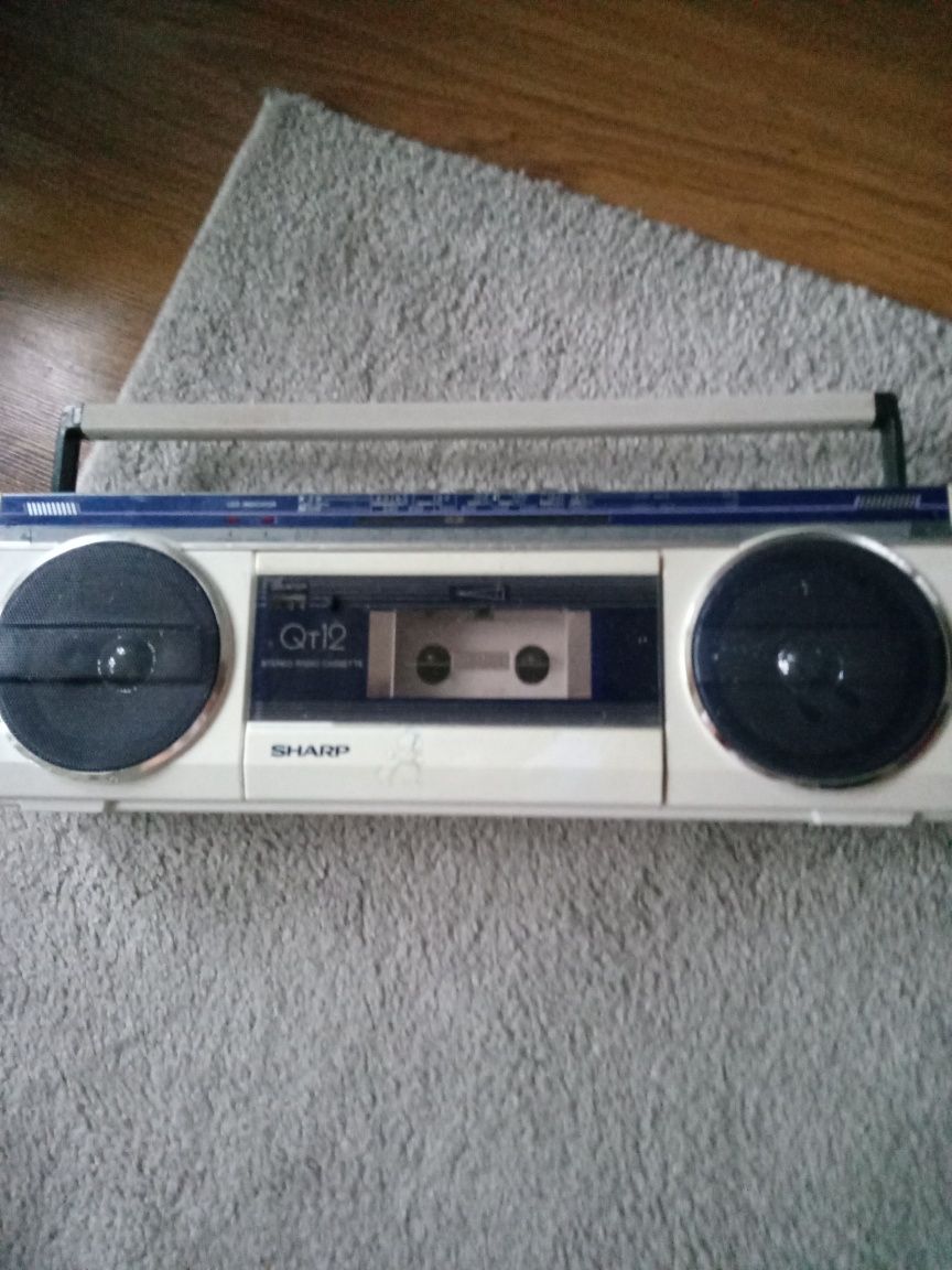 Sharp qt12 boombox
