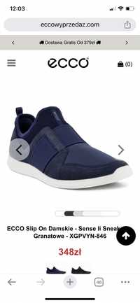 Ecco adidasy slip on 38