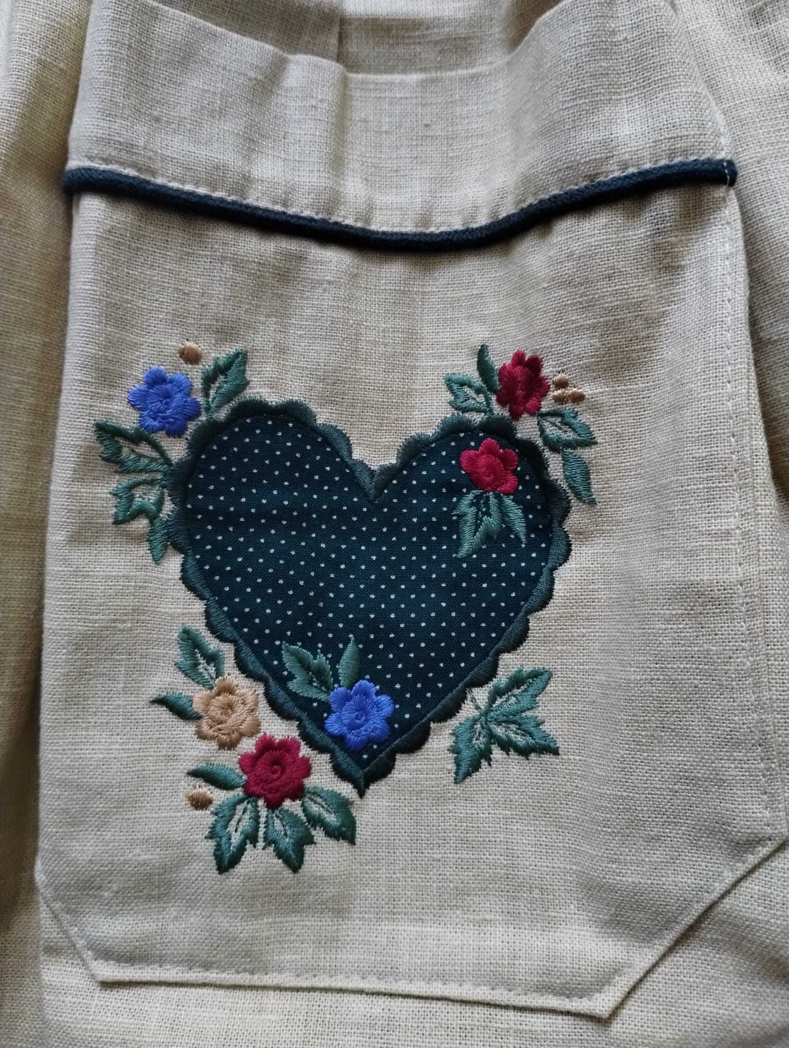 Oryginalna lniana spódnica Oktoberfest Dirndl Hammerschmid