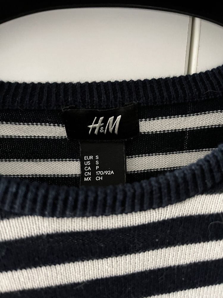 Sweter w paski H&M