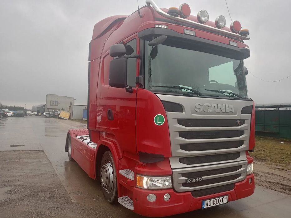 Scania R410  Scania R410 Ciągnik 2014 rok Automat LOW DECK