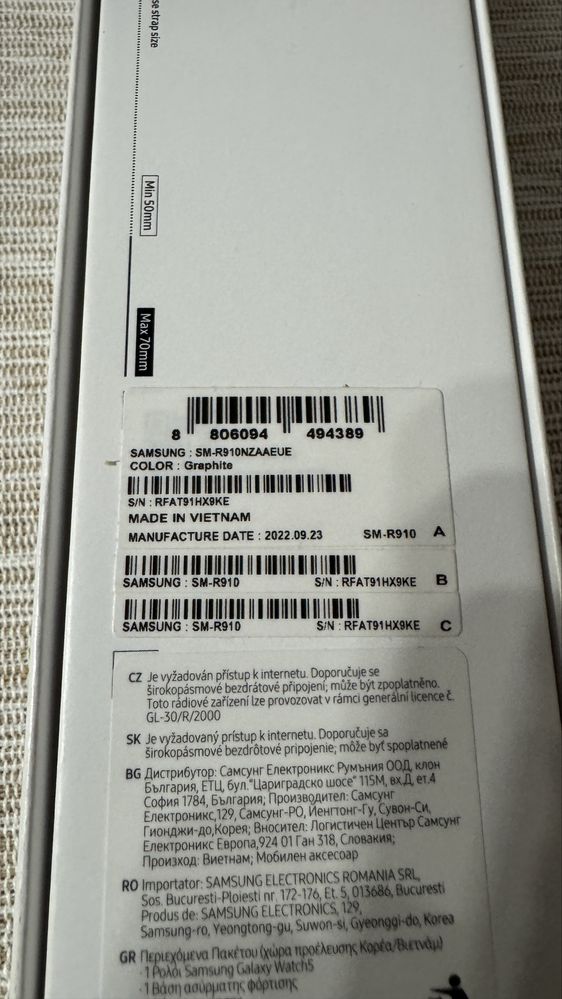 Smartwatch Samsung Watch 5 44mm