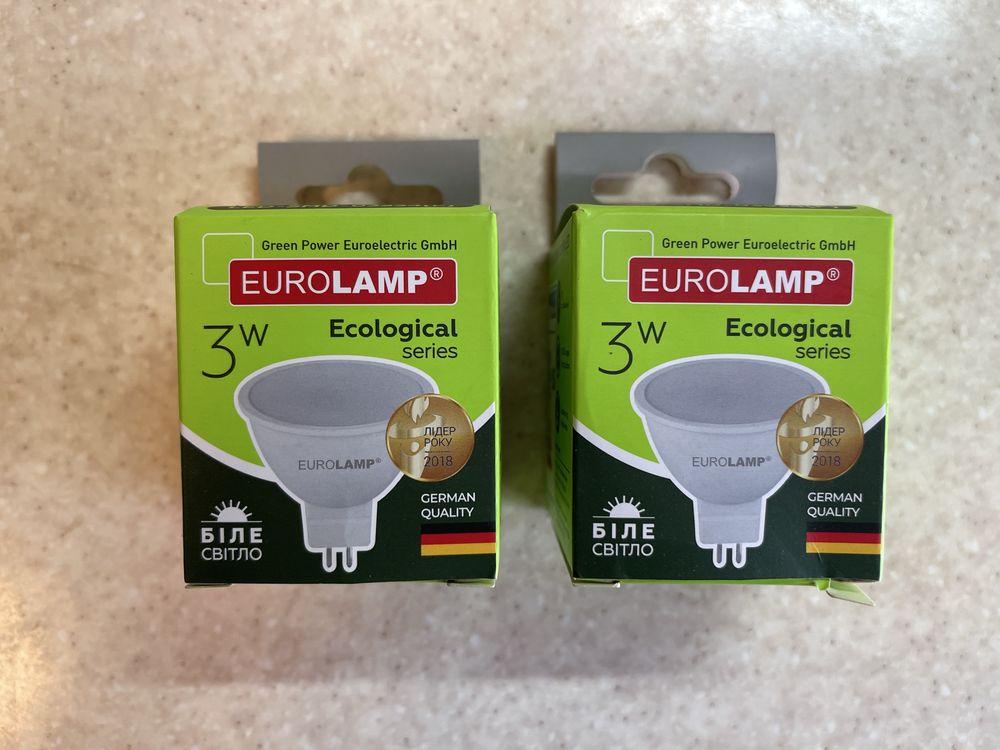 світлодіодна лампа EUROLAMP EKO MR16 3W GU5.3 3000 (LED-SMD-03533(E))