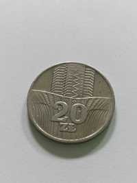 Moneta 20 zł rok 1974