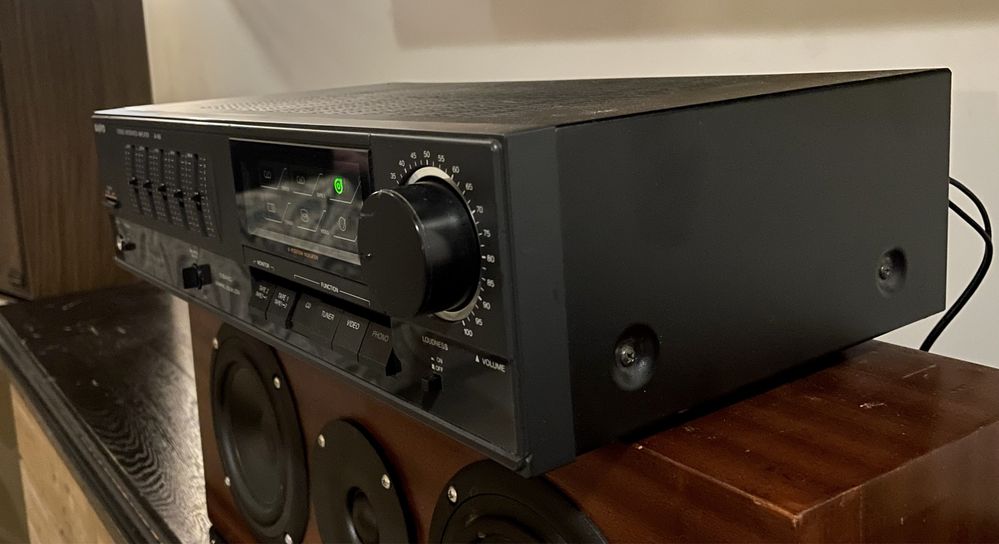 Sanyo JA488 kapitalne brzmienie 2x60w vintage