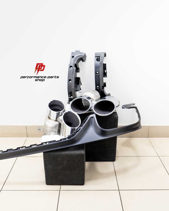 Комплект доустаткування Audi Q8 візуалізацією вихлопу SQ8