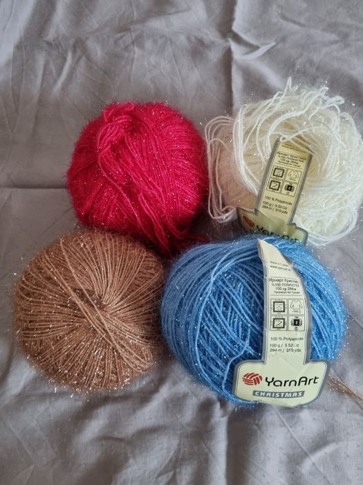 Пряжа Yarnart Christmas