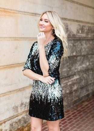 Шикарное блестящее платье esmara коллекция супермодели хайди клум