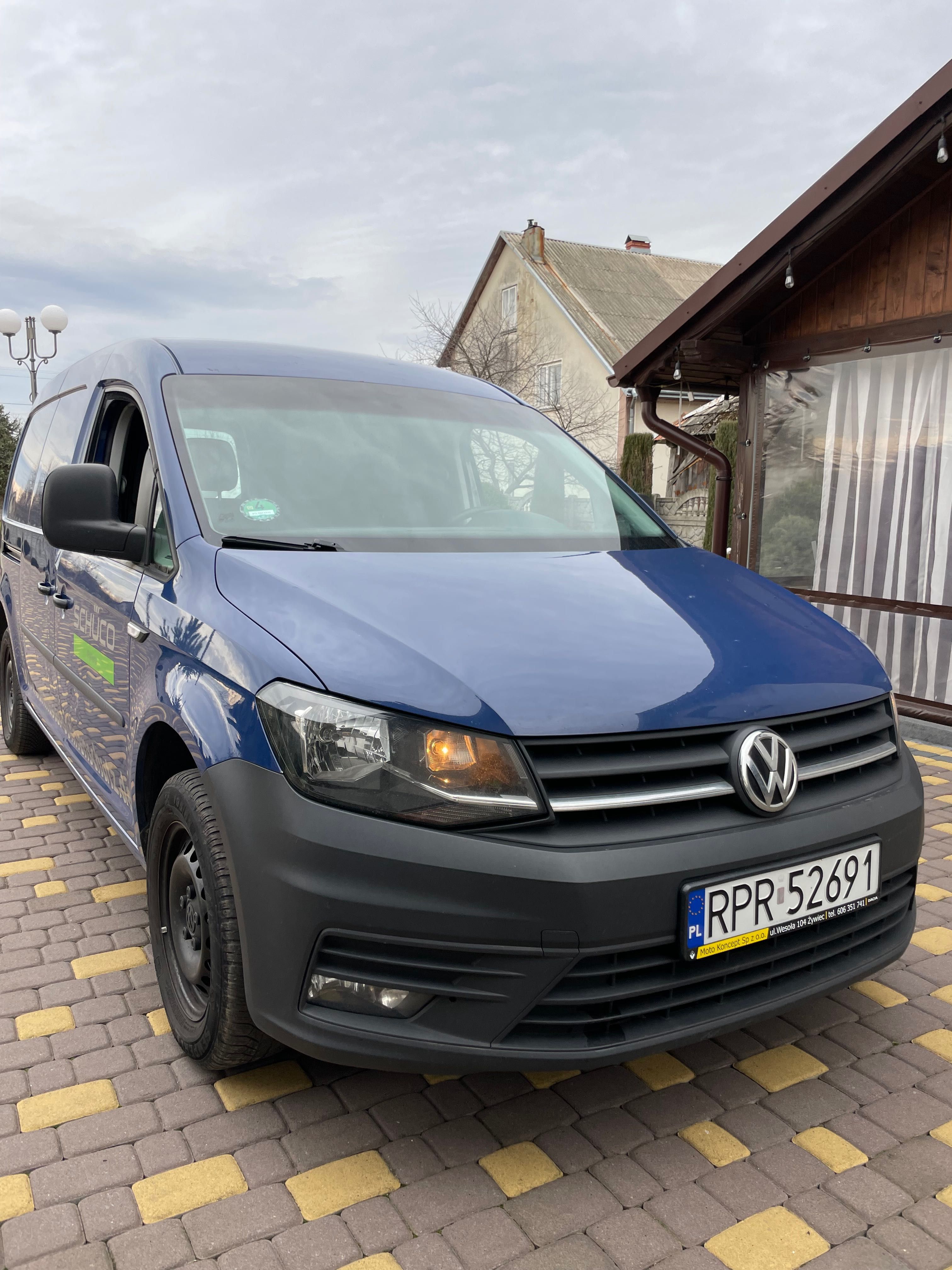 Volkswagen vw caddy 2016r 1.6d Ciężarowy