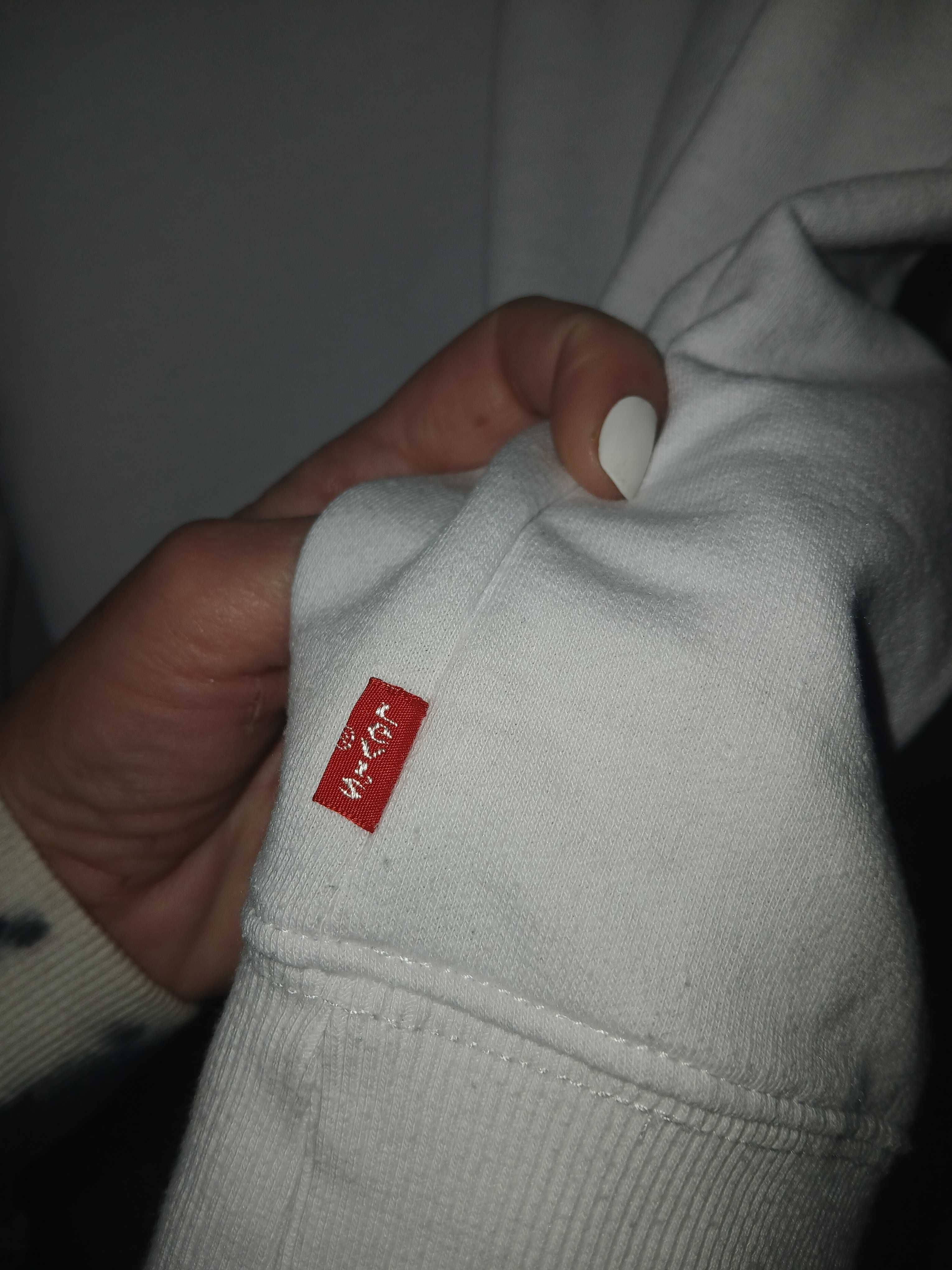 Biała nowa bluza Levi`s  XS