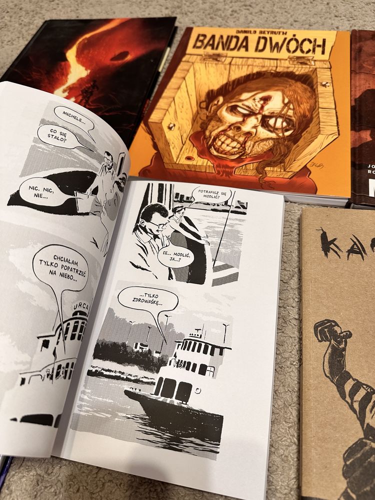 Zestaw komiksów portugalskich w języku polskim, 8 szt.