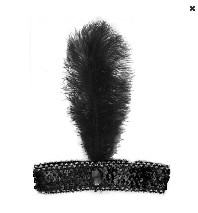 Пов'язка на голову в стилі Гетсбі