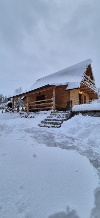 Domek Pod Tylką , drewniany domek w Pieninach.