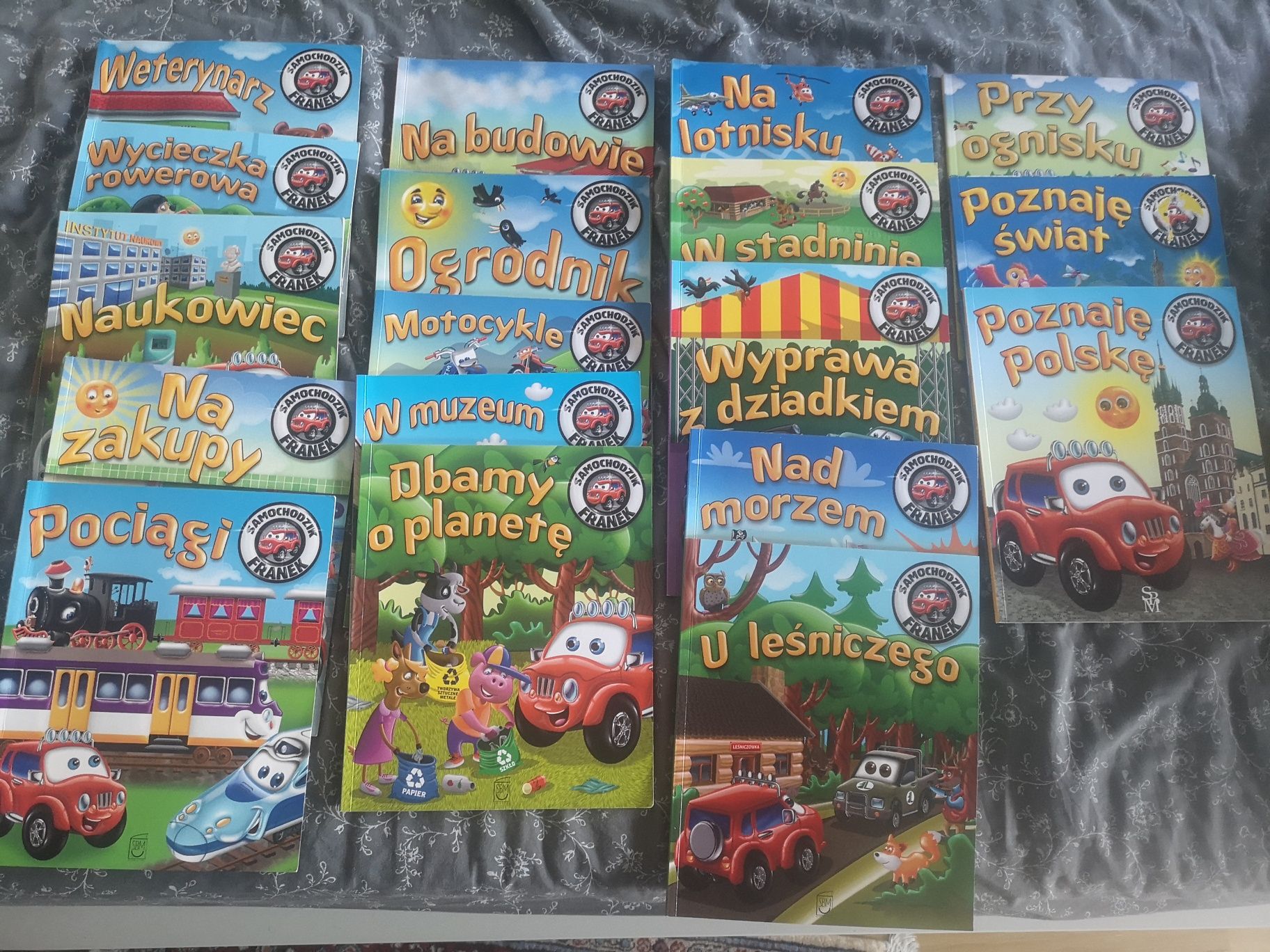 Samochodzik Franek zestaw 18sztuk