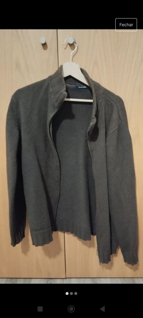 Casaco lã Massimo Dutti l