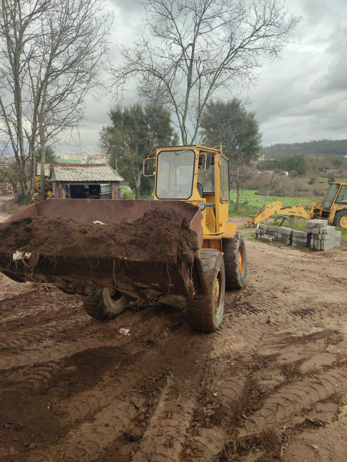 Pa carregadora _Caterpillar 910