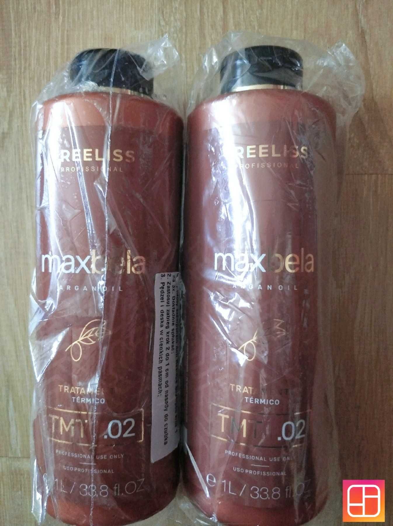 MOCNA Keratyna MAX BELA 1000ml do włosów Keratynowe prostowanie włosów