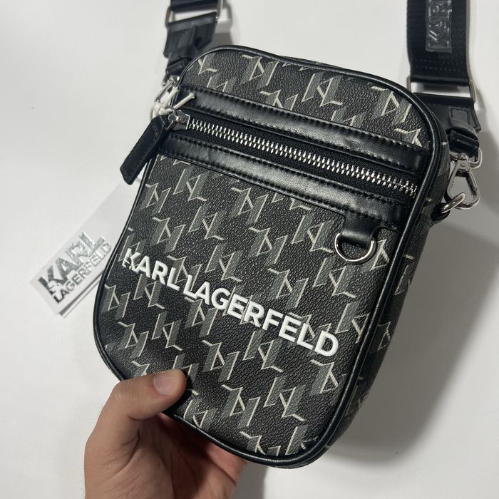 Сумка Karl Lagerfeld месенджер барсетка бананка карл лагерфелд