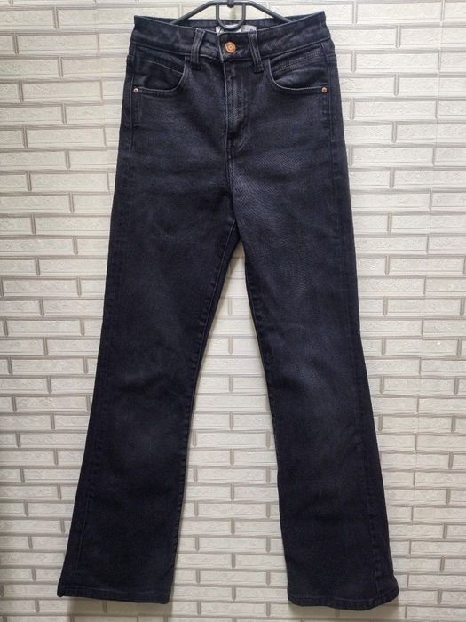 Джинси кльош чорні Zara