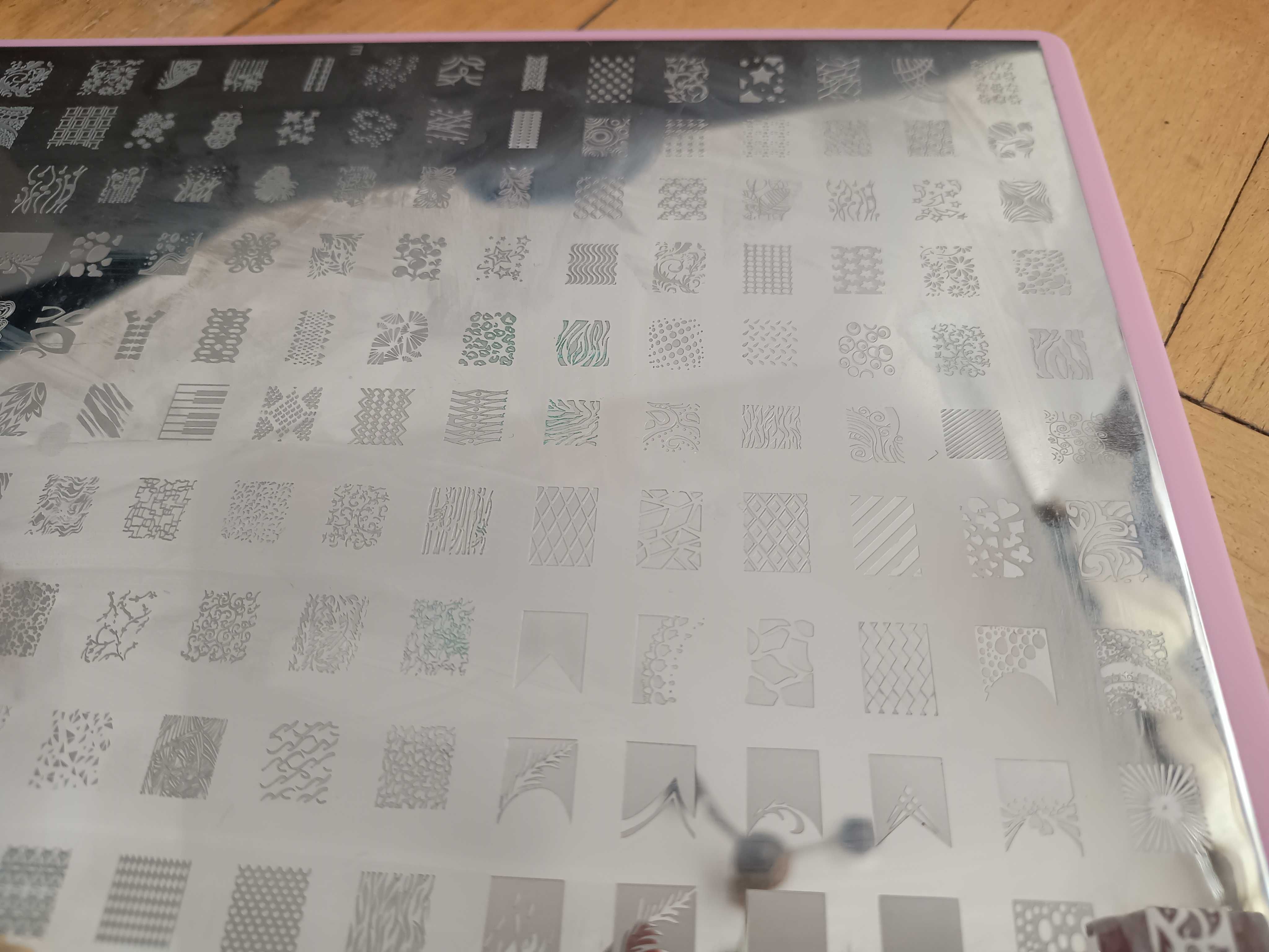Płytki/ blaszki do stempli + stempel żelowy