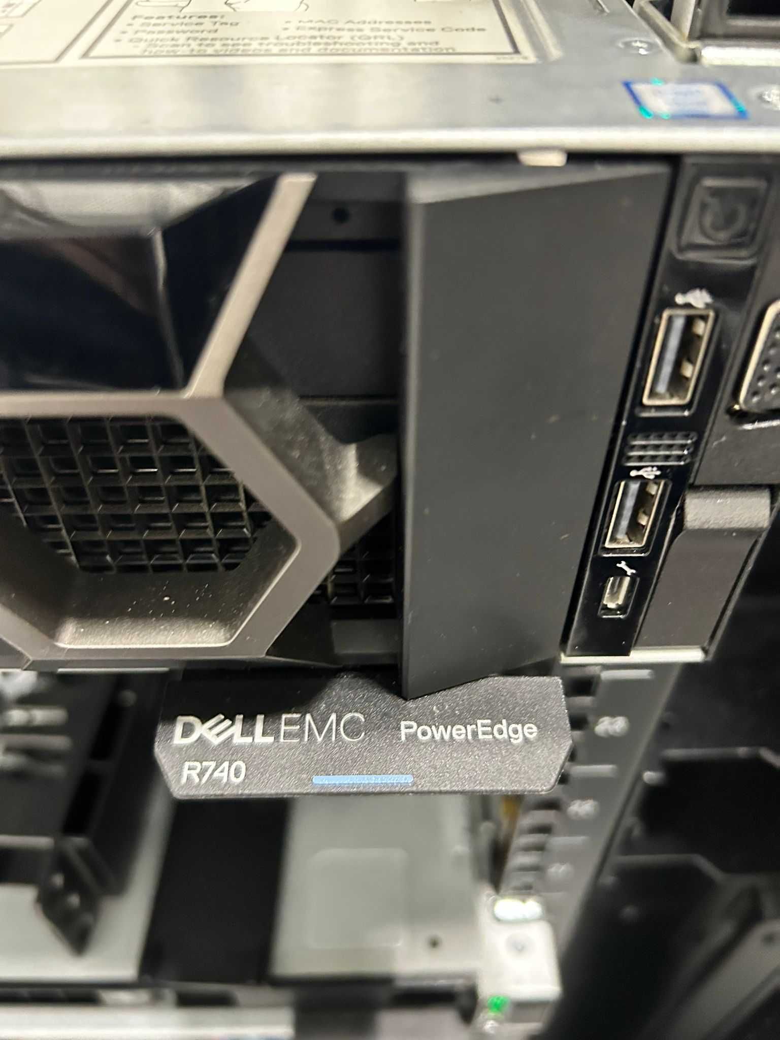 Serwer Dell PowerEdge R740 – 128 GB RAM, 6x1.2 TB HDD