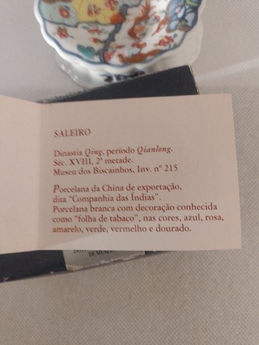 Saleiro em porcelana NG